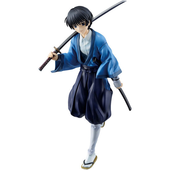 FIGURA ICHIBANSHO SOJIRO SETA MEIJI SWORDSMAN ROMANTIC STORY RUROUNI KENSHIN 23CM image 0