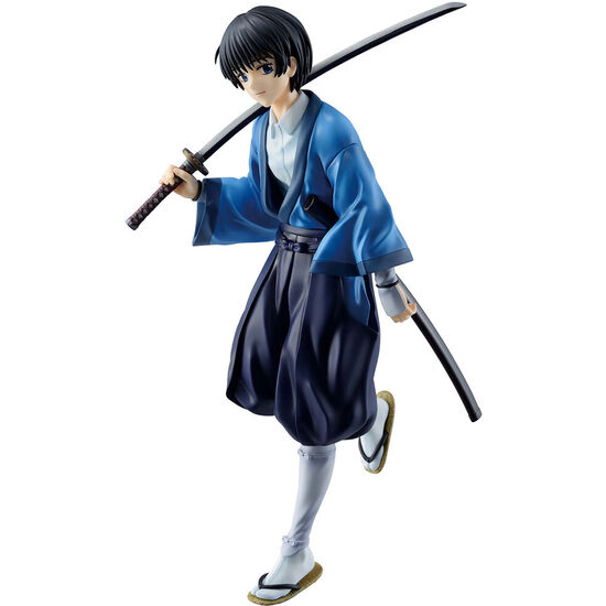 FIGURA ICHIBANSHO SOJIRO SETA MEIJI SWORDSMAN ROMANTIC STORY RUROUNI KENSHIN 23CM image 3