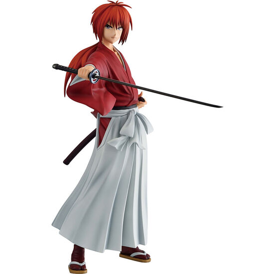 FIGURA ICHIBANSHO KENSHIN HIMURA MEIJI SWORDSMAN ROMANTIC STORY RUROUNI KENSHIN 24CM image 1