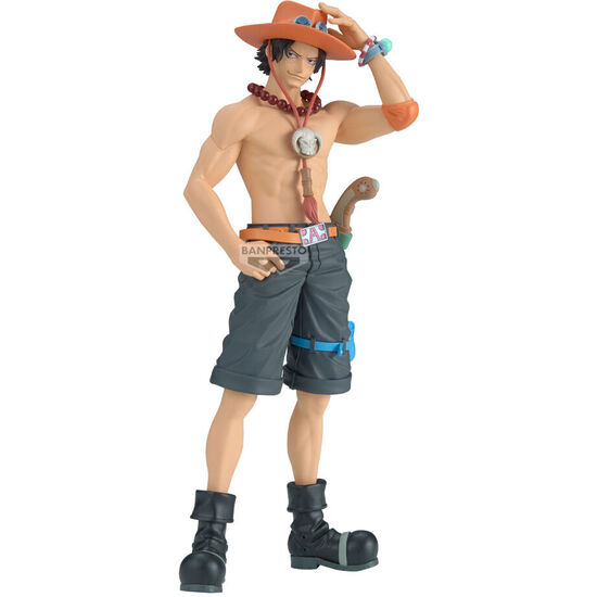 FIGURA PORTGAS D. ACE DXF THE GRANDLINE SERIES ONE PIECE 20CM image 0