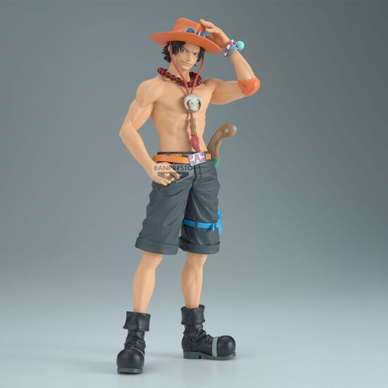FIGURA PORTGAS D. ACE DXF THE GRANDLINE SERIES ONE PIECE 20CM image 1