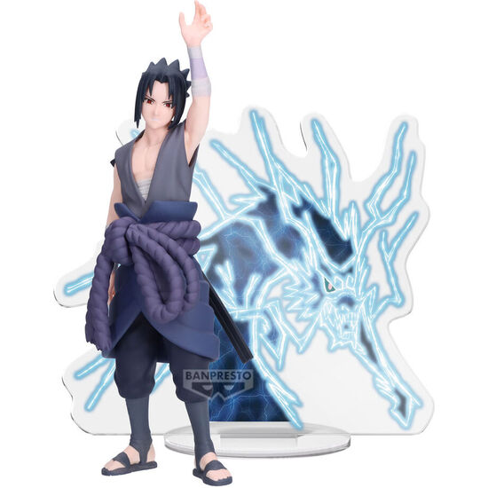 FIGURA SASUKE UCHIHA PANEL SPECTACLE NARUTO SHIPPUDEN 13CM image 0