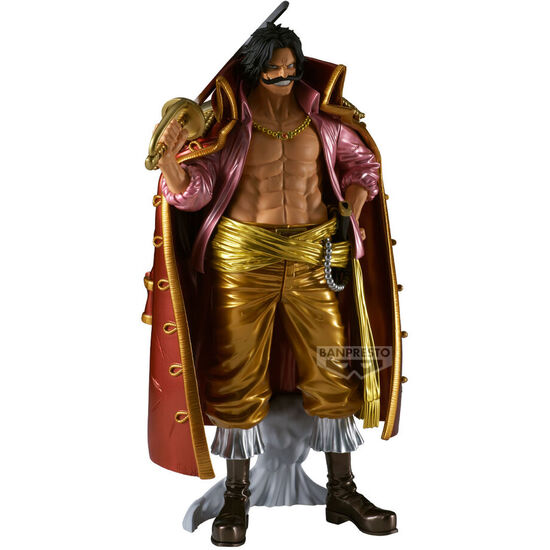 FIGURA GOL D. ROGER THE METALLIC ONE PIECE 30CM image 0