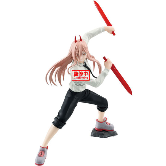 FIGURA POWER VIBRATION STARS CHAINSAW MAN 16CM image 0