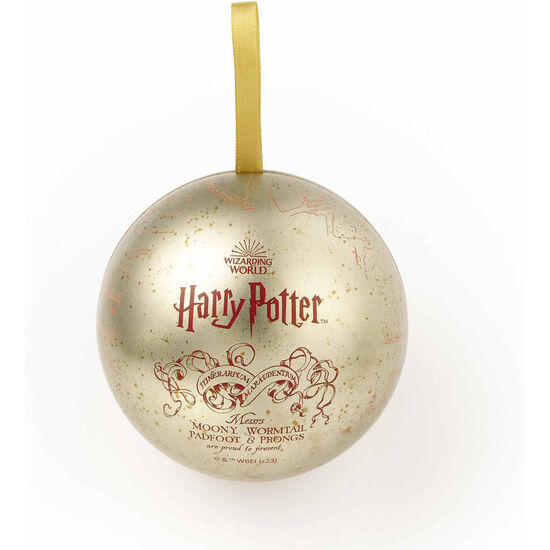 PIN MAPA DE LOS MERODEADORES + BOLA DE NAVIDAD HARRY POTTER image 2