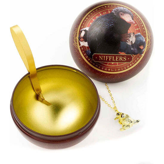 COLGANTE NIFFLER + BOLA DE NAVIDAD ANIMALES FANTASTICOS image 0