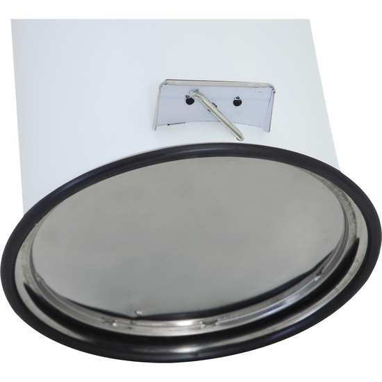 CUBO BASURA CON PEDAL-TAPA Y BASE DE ACERO INOX 3L image 1