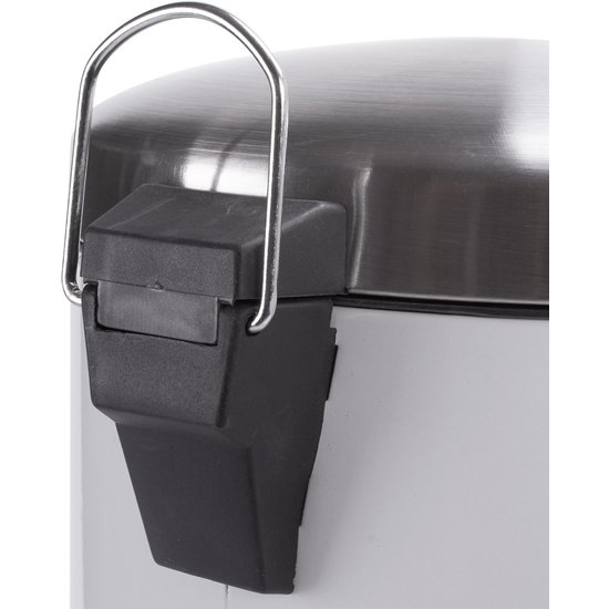 CUBO BASURA CON PEDAL-TAPA Y BASE DE ACERO INOX 3L image 3