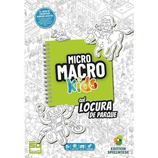 JUEGO DE MESA QUE LOCURA DE PARQUE ESPAÃ±OL image 1