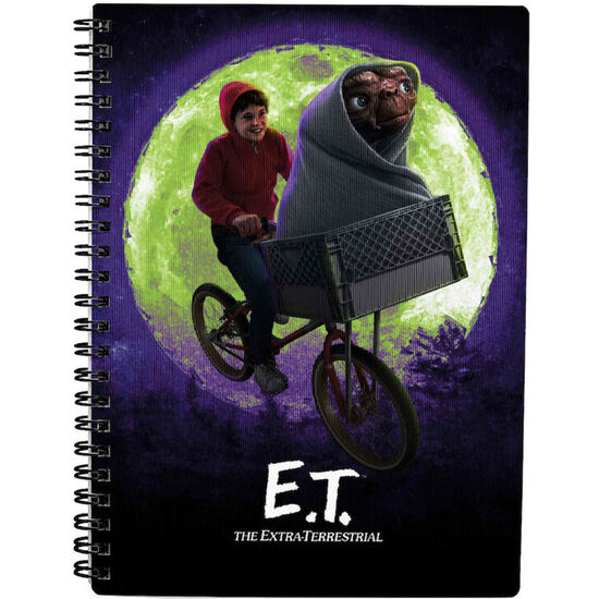 CUADERNO 3D ELLIOT E.T EL EXTRATERRESTRE image 0