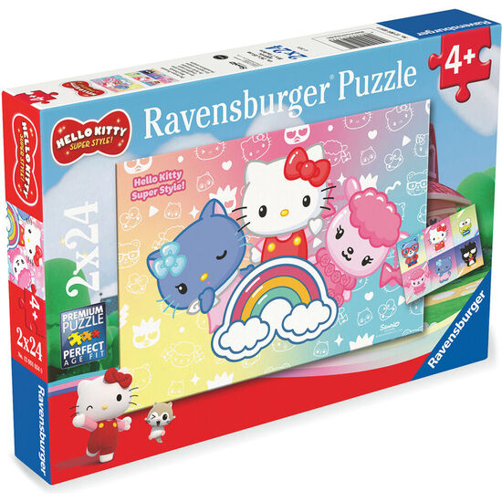 PUZZLE HELLO KITTY 2X24PZS image 0