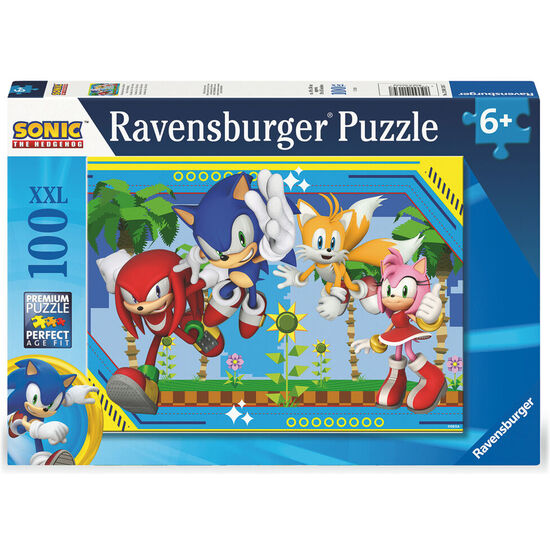 PUZZLE SONIC THE HEDGEHOG XXL100PZS image 0