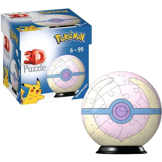 PUZZLE 3D POKE BALL POKEMON 54PZS image 0