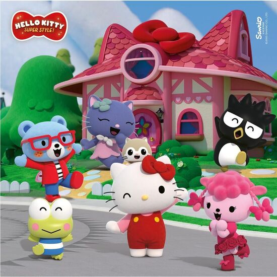 PUZZLE HELLO KITTY - HELLO KITTY AND FRIENDS 3X49PZS image 1