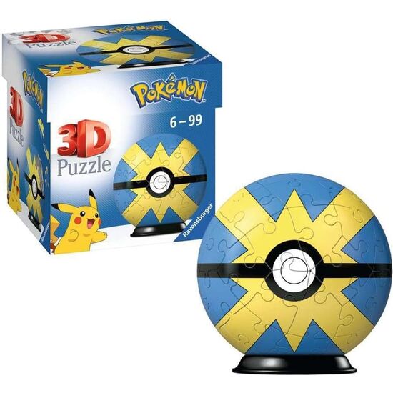 PUZZLE 3D POKE BALL POKEMON 54PZS image 0