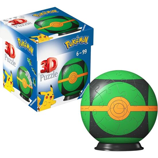 PUZZLE 3D POKE BALL POKEMON 54PZS image 1
