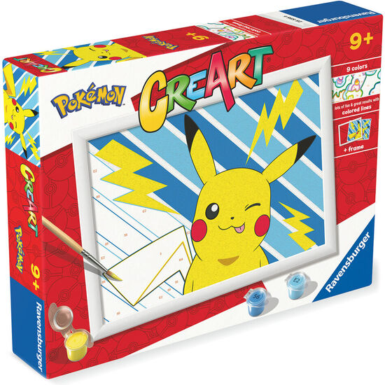 KIT DE PINTURA CREART PIKACHU POKEMON image 2