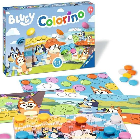 JUEGO COLORINO BLUEY image 1