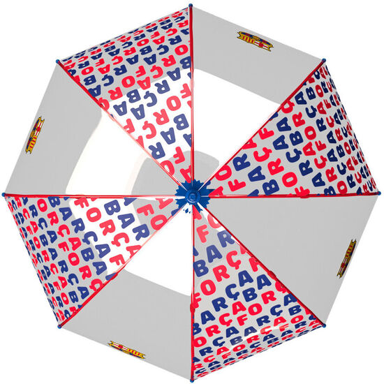 PARAGUAS MANUAL FC BARCELONA 48CM image 1