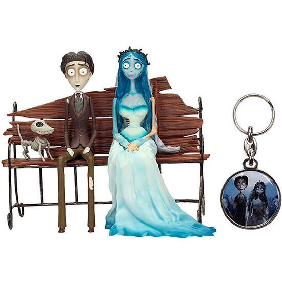 FIGURA + LLAVERO METALICO LA NOVIA CADAVER image 0