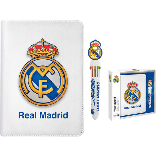 CUADERNO + BOLIGRAFO REAL MADRID image 0