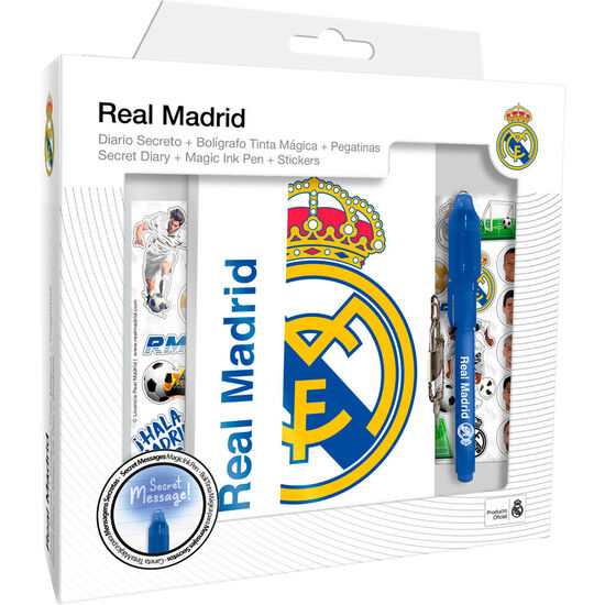 DIARIO + BOLIGRAFO MAGICO REAL MADRID image 0