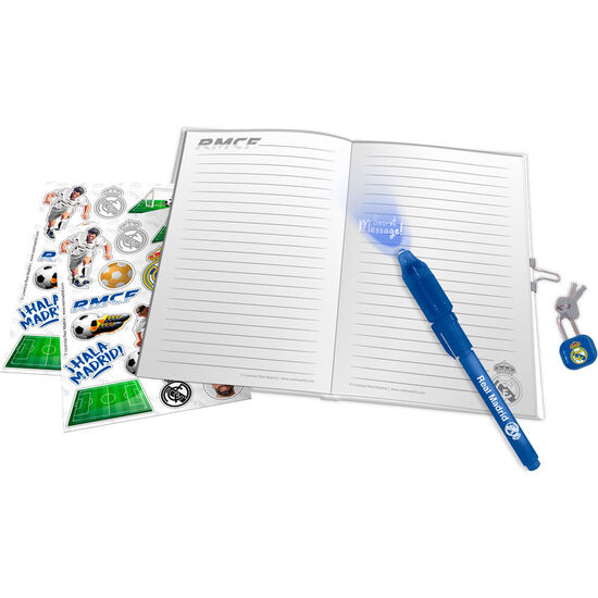 DIARIO + BOLIGRAFO MAGICO REAL MADRID image 1