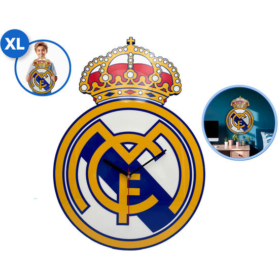 RELOJ DE PARED REAL MADRID image 0