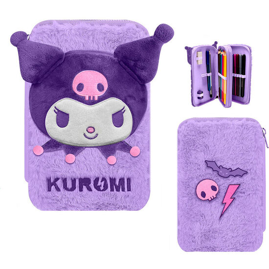 PLUMIER KUROMI HELLO KITTY DOBLE image 0