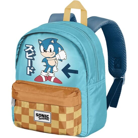 MOCHILA SONIC THE HEDGEHOG 27CM image 0
