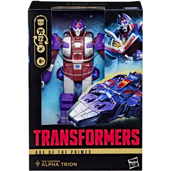 FIGURA ALPHA TRION AGE OF THE PRIMES TRANSFORMERS 17,5CM image 0