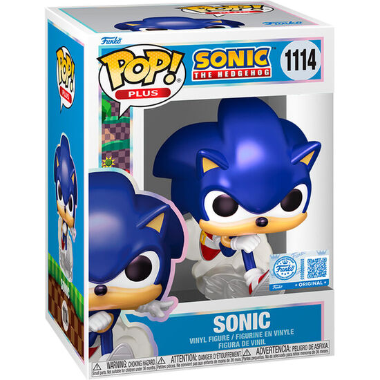 FIGURA POP PLUS SONIC THE HEDGEHOG SONIC EXCLUSIVE image 1