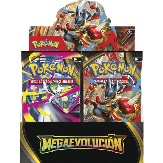 SOBRE JUEGO CARTAS COLECCIONABLES MEGA EVOLUCION POKEMON ESPAÃ±OL SURTIDO image 1