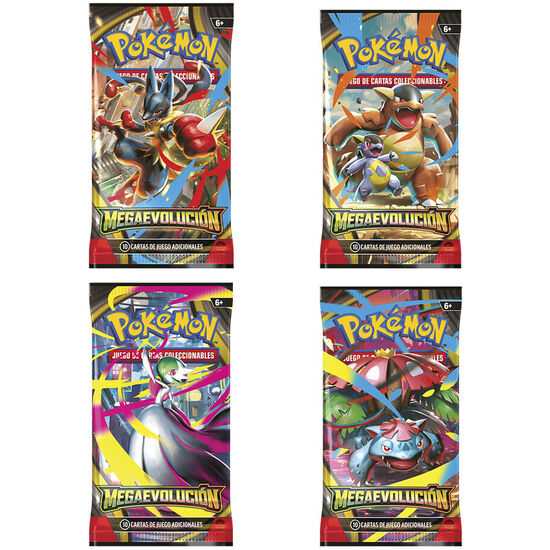 SOBRE JUEGO CARTAS COLECCIONABLES MEGA EVOLUCION POKEMON ESPAÃ±OL SURTIDO image 2