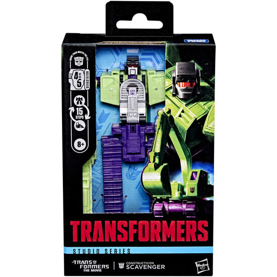 FIGURA CONSTRUCTICON SCAVENGER STUDIO SERIES TRANSFORMERS THE MOVIE 11,5CM image 0