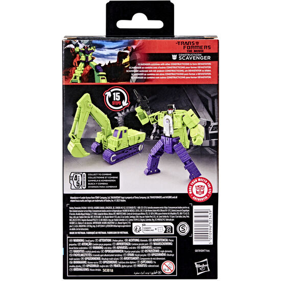 FIGURA CONSTRUCTICON SCAVENGER STUDIO SERIES TRANSFORMERS THE MOVIE 11,5CM image 2