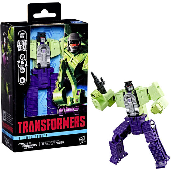 FIGURA CONSTRUCTICON SCAVENGER STUDIO SERIES TRANSFORMERS THE MOVIE 11,5CM image 3