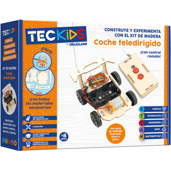 MAQUETA COCHE TELEDIRIGIDO MADERA image 0