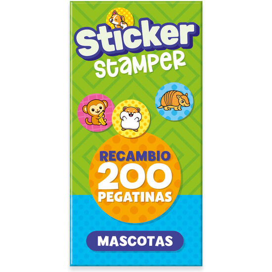 RECAMBIO STICKER STAMPER MASCOTAS image 0