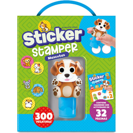 KIT STICKER STAMPER MASCOTAS image 0