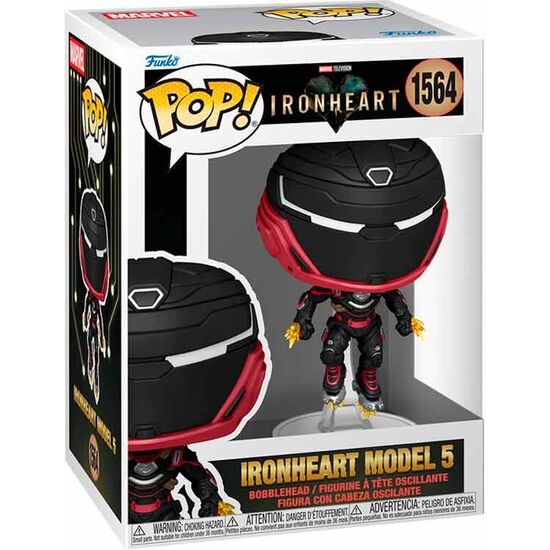 FIGURA POP MARVEL IRONHEART - IRONHEART MODEL 5 image 1