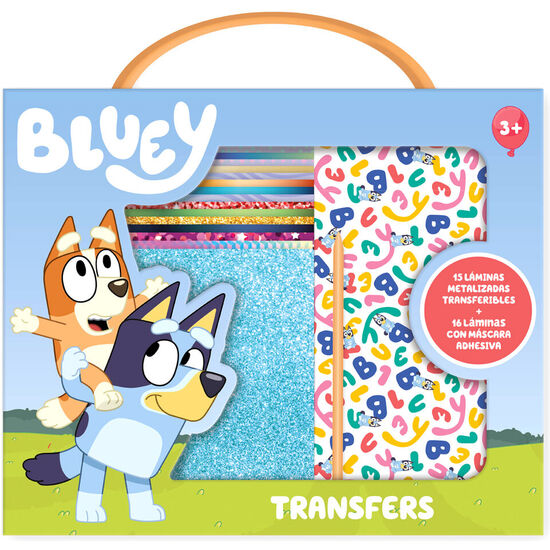 MALETIN TRANSFERS BLUEY image 0