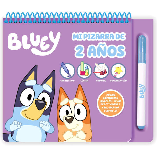 MI PIZARRA ACTIVIDADES 2 AÃ±OS BLUEY ESPAÃ±OL image 0
