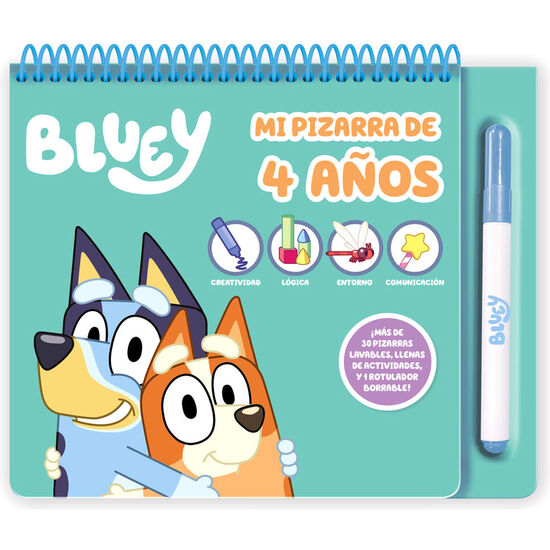 MI PIZARRA ACTIVIDADES 4 AÃ±OS BLUEY ESPAÃ±OL image 0