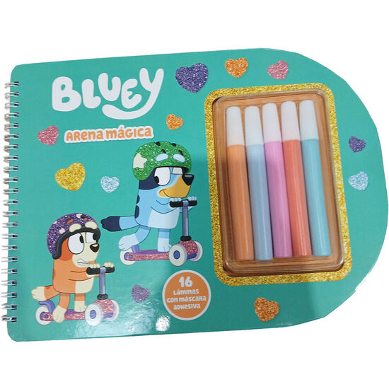 LIBRETA ARENA MAGICA BLUEY image 1