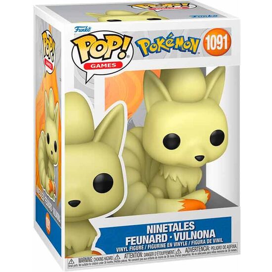 FIGURA POP POKEMON NINETALES - FEUNARD - VULNONA image 1