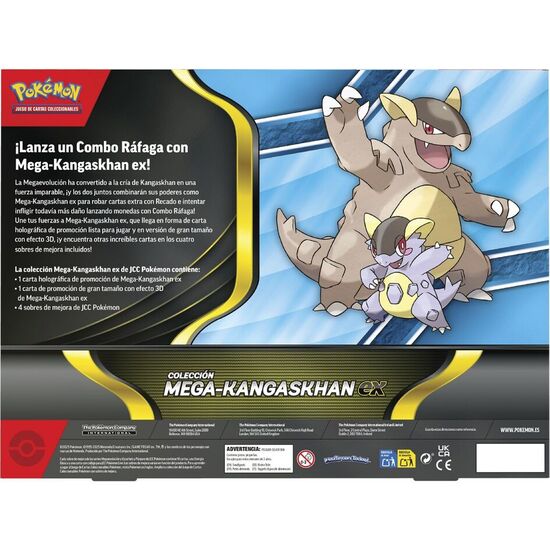 BLISTER JUEGO CARTAS COLECCIONABLES MEGA-KANGASKHAN POKEMON ESPAÃ±OL image 1