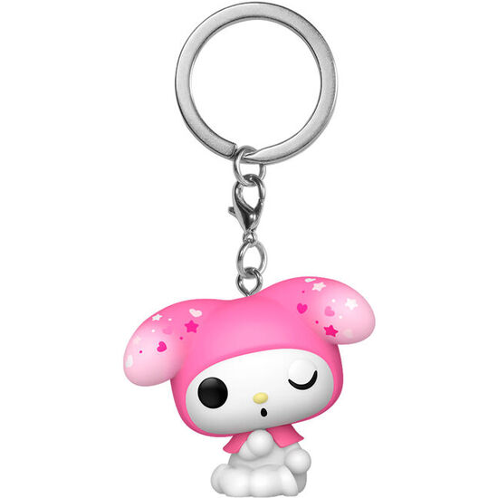 LLAVERO POCKET POP HELLO KITTY 50TH ANNIVERSARY MY MELODY image 0