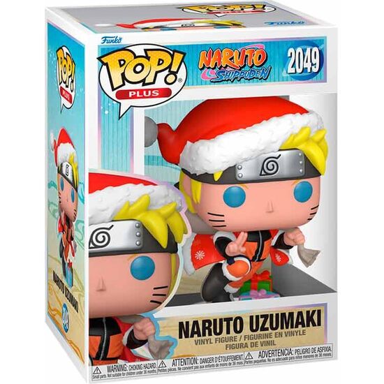 FIGURA POP PLUS NARUTO SHIPPUDEN NARUTO UZUMAKI HOLIDAY image 1