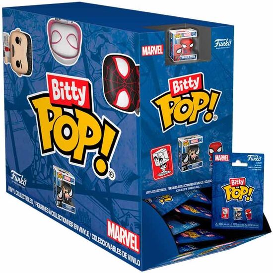FIGURA MYSTERY BITTY POP MARVEL SPIDER-MAN SURTIDO image 1